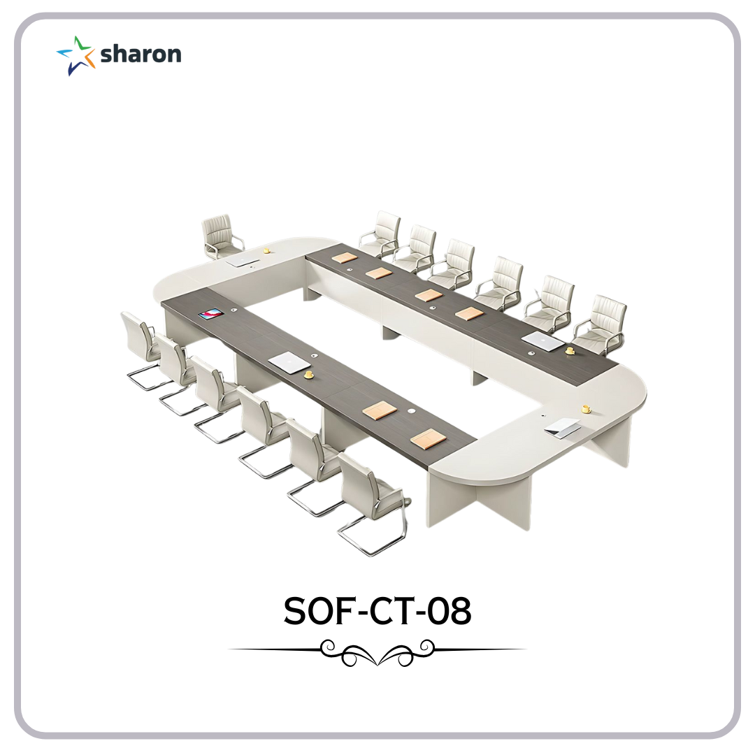 # Corporate Furniture # Pa shaped Conference Table # Pa Shaped Meeting Table