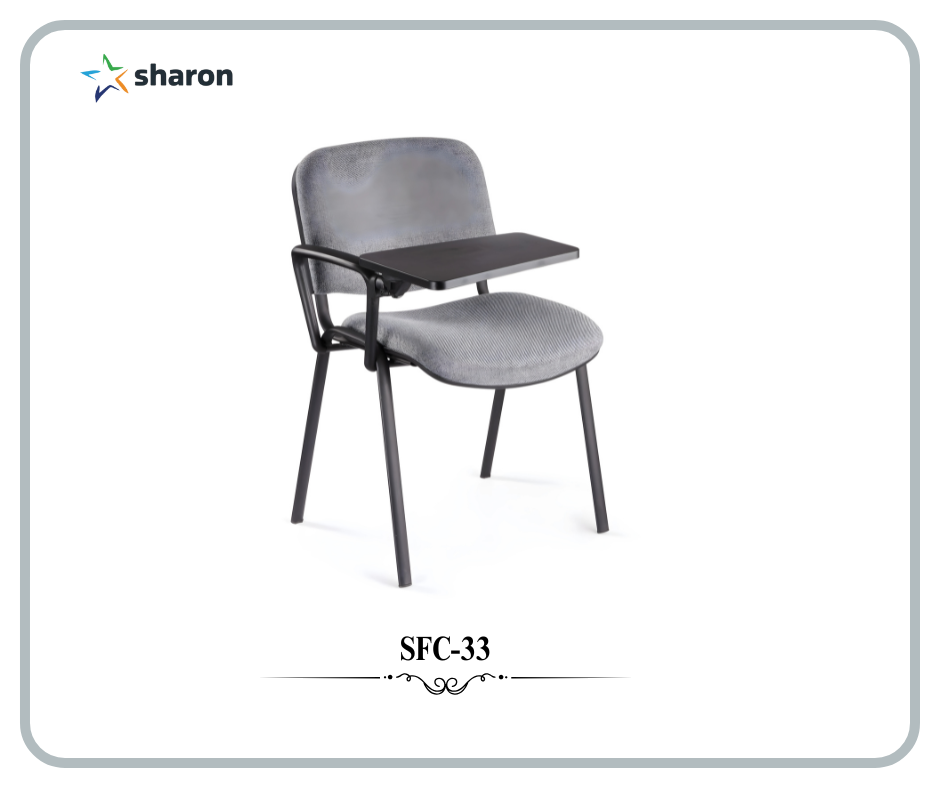 # Chair with Full Writing Table # Exam Hall Writing Chair # Classroom Writing Desk Chair