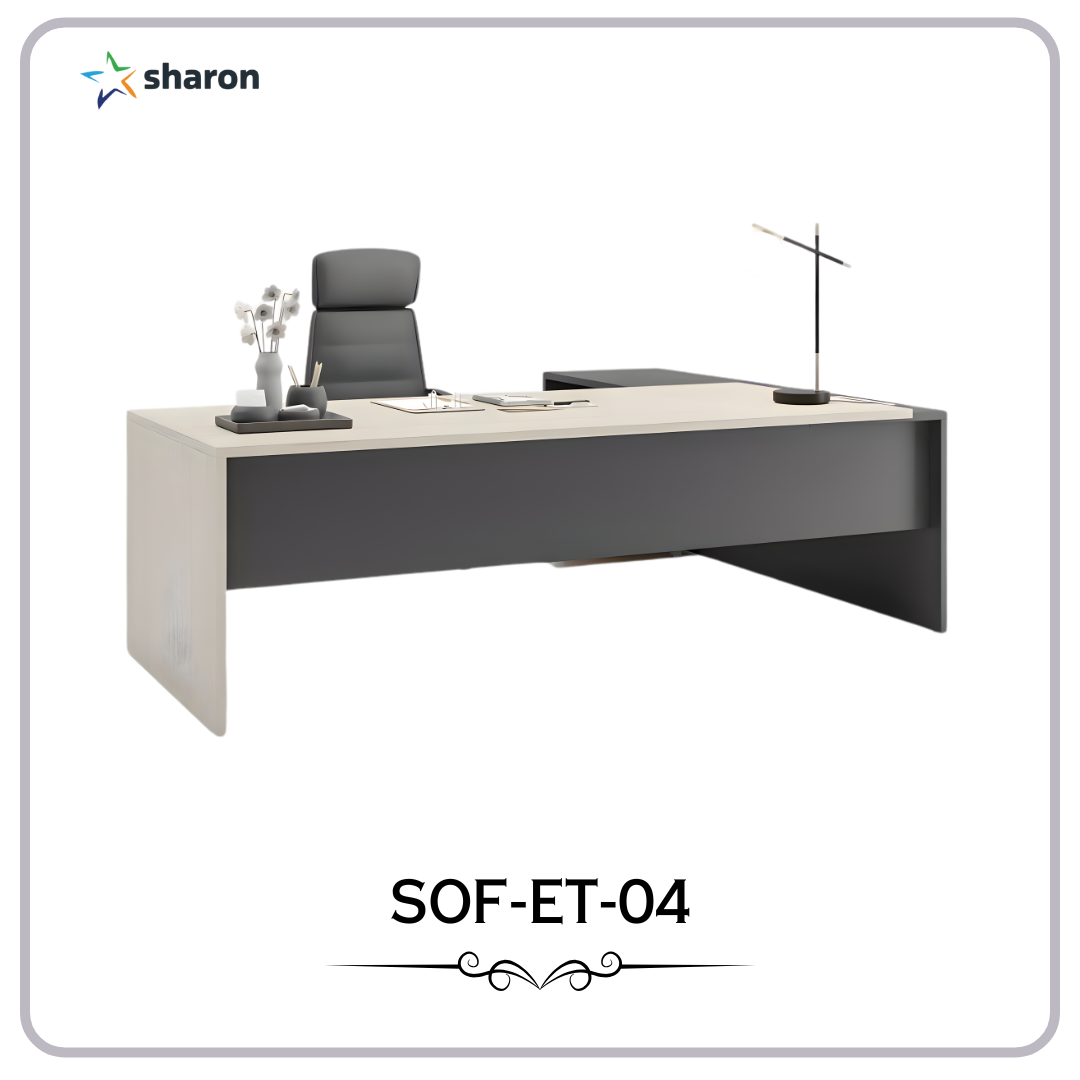 # L shaped Executive Table # Ergonomic Office Table #CEO Office Table