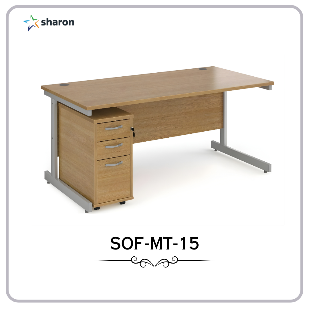 # work table With Drawer # Steel office Table
