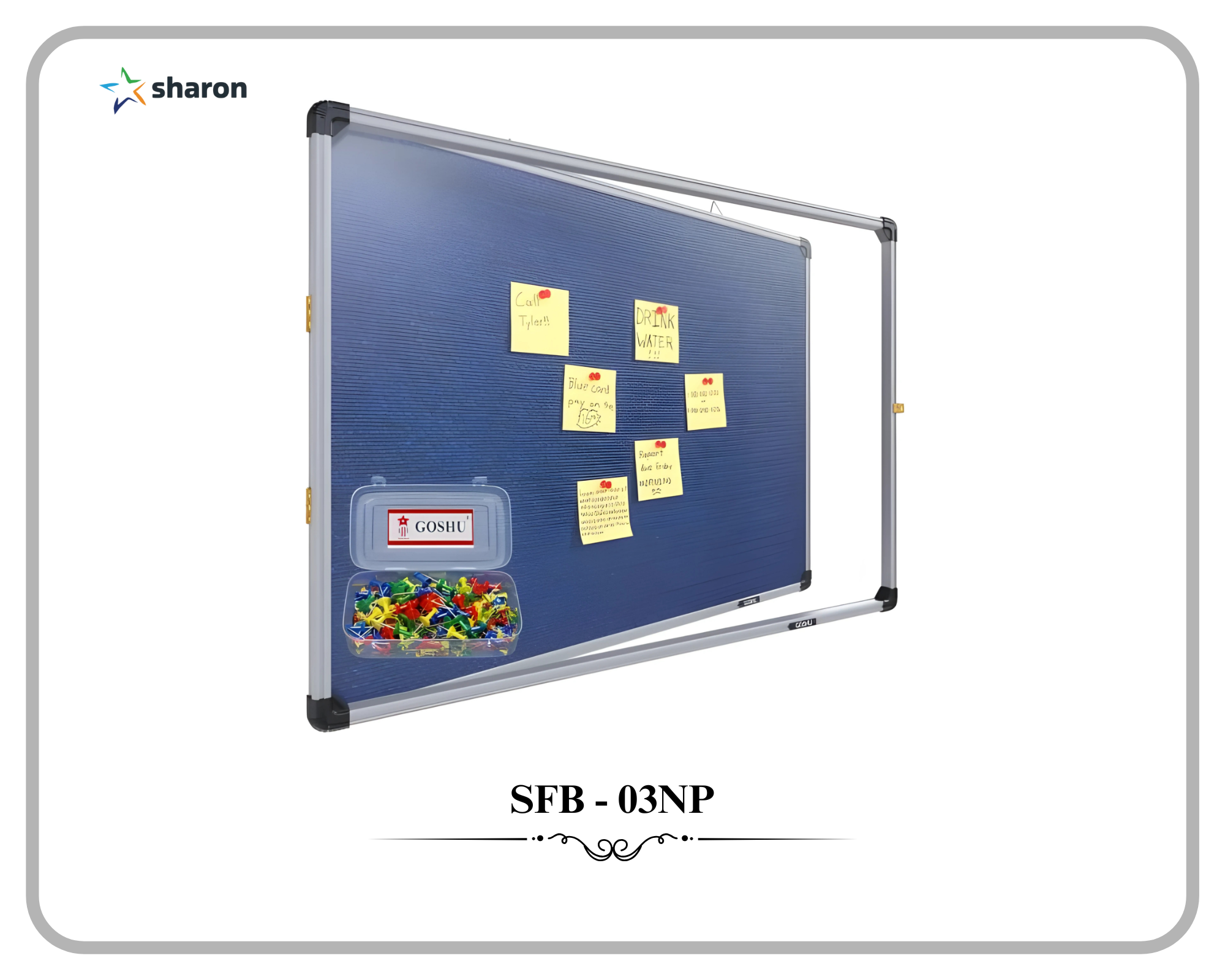 # Announcement Board # College Notice Board # Fabric Pin Board