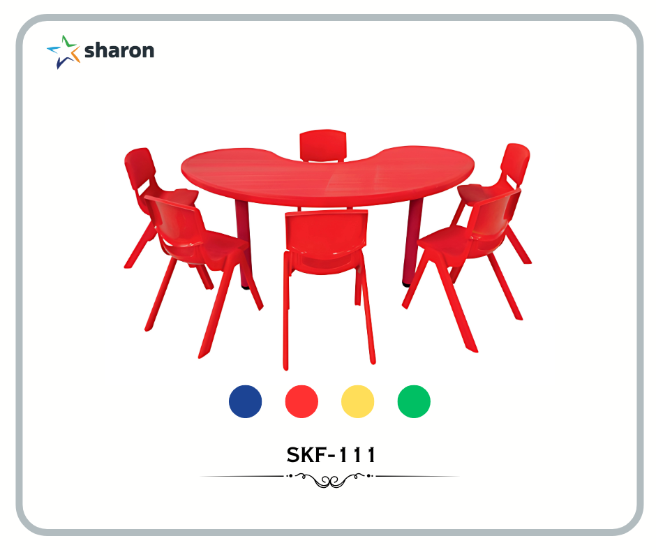# Preschool front round table # Kids round activity Table # Front Curve Round Table