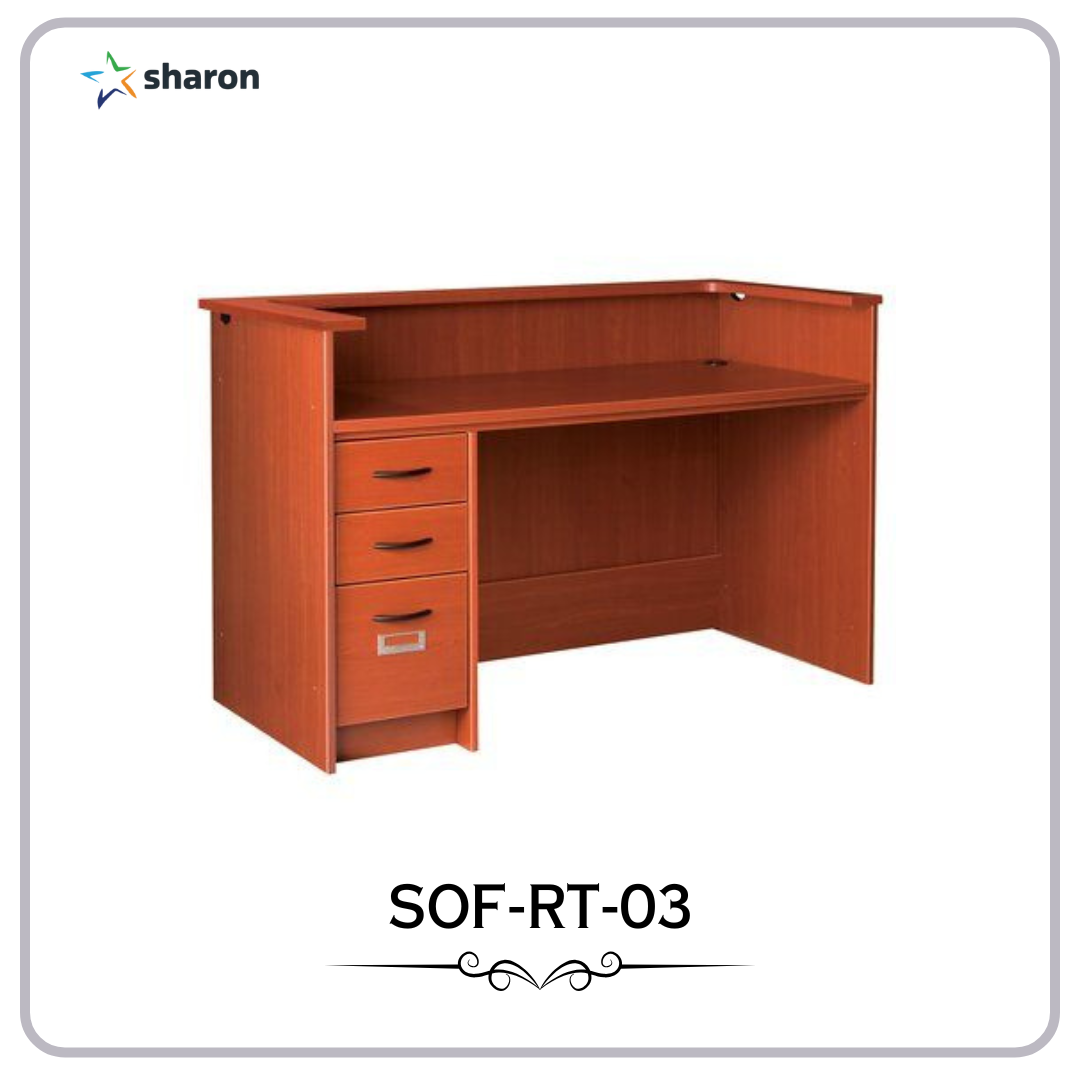 # Reception Table with Storage # Reception Furnishing # Reception Furniture