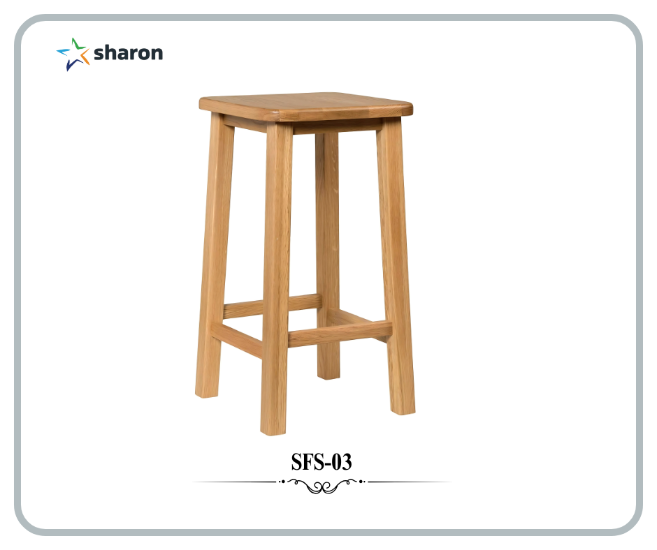 # Square Wooden Stool # Square Wooden Lab Stool # Physics Lab Stool