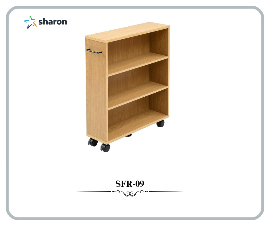 # Book Rack with Side Panels # library book trolley # book trolley