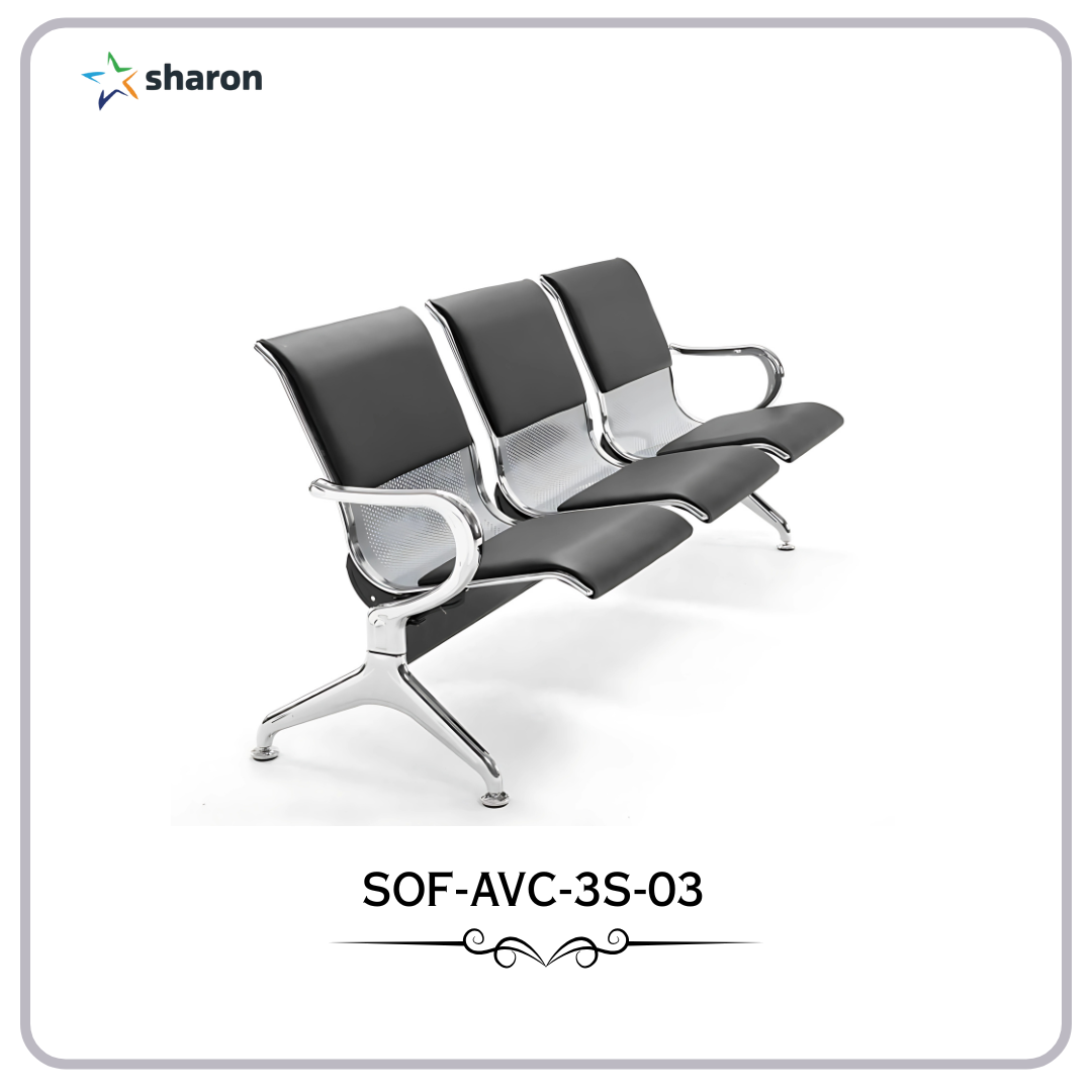 # Public Waiting Chair # Terminal Seating # Perforated Beam Chair