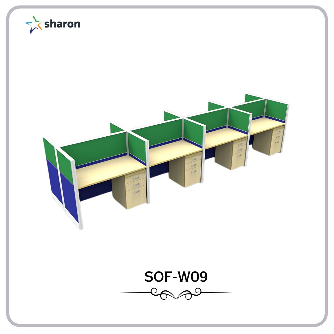 # Modular office workstation # Modular Furniture # # Back to Back Modular Workstation