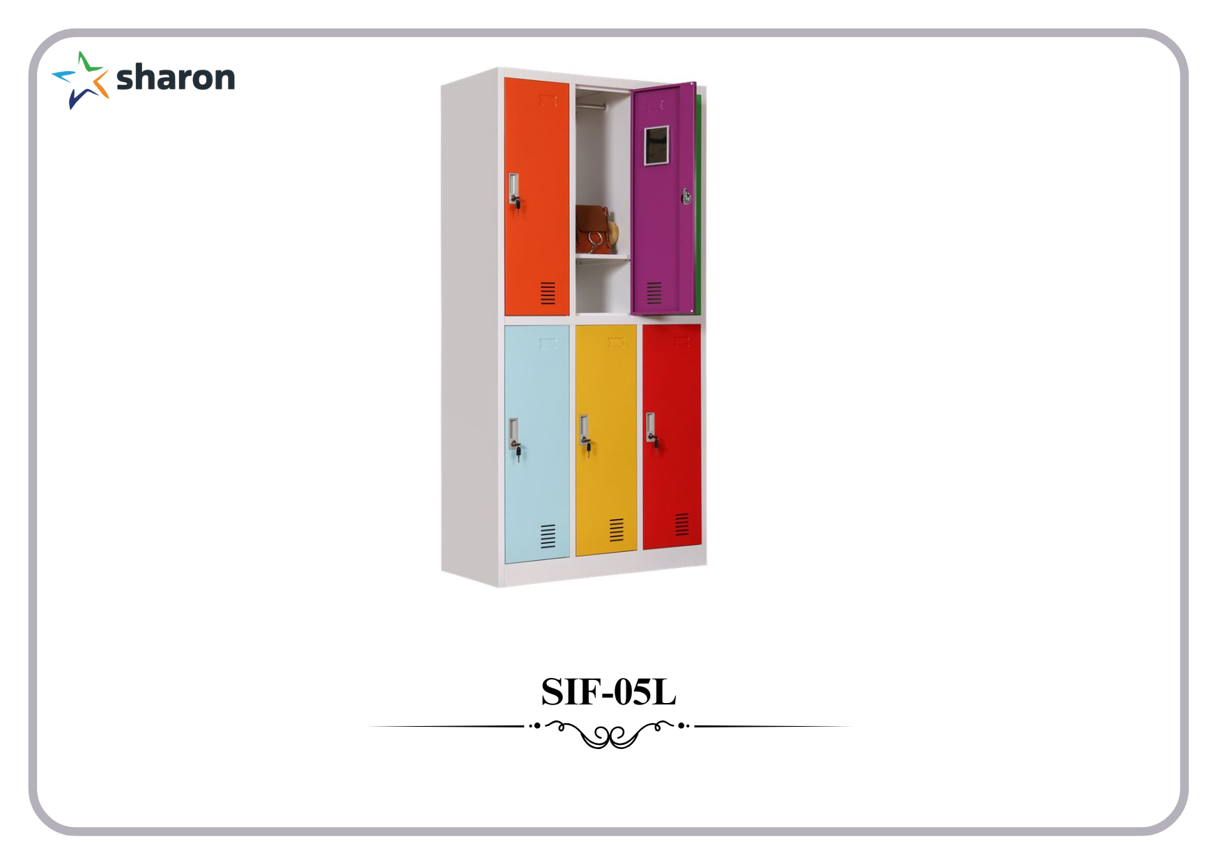 # Six Door Metal Locker # Six door Steel Locker