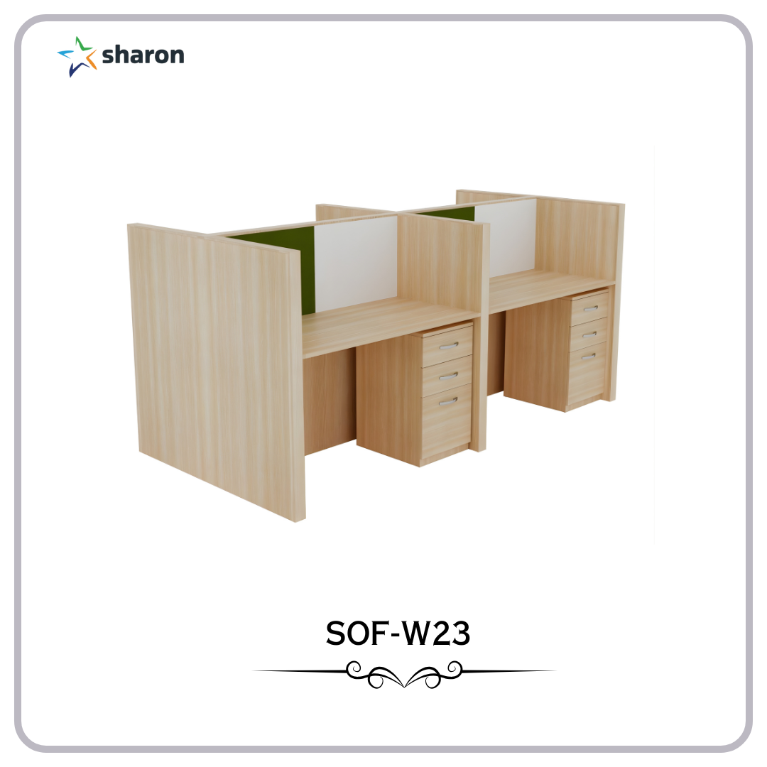 # Wooden Model Workstation # Wooden Type Office Workstation