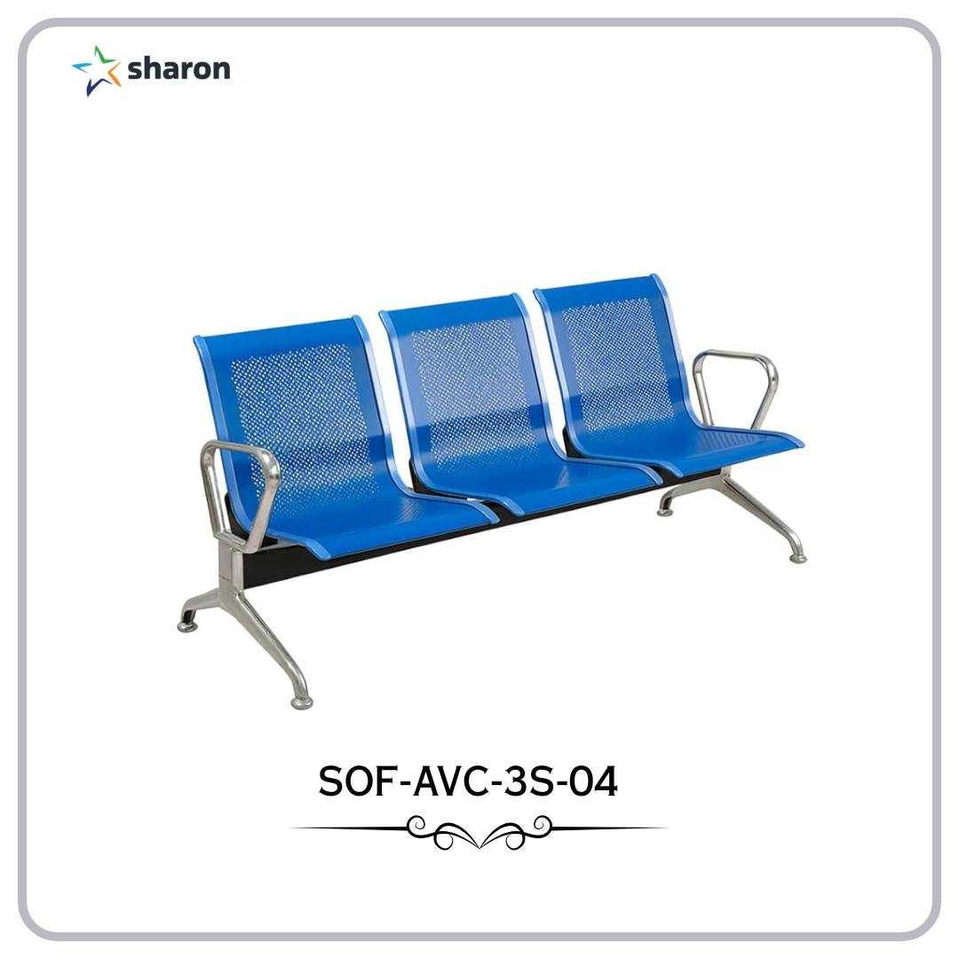 # Airport Beam chair # Stainless Steel Three seater Chair # Waiting Chair