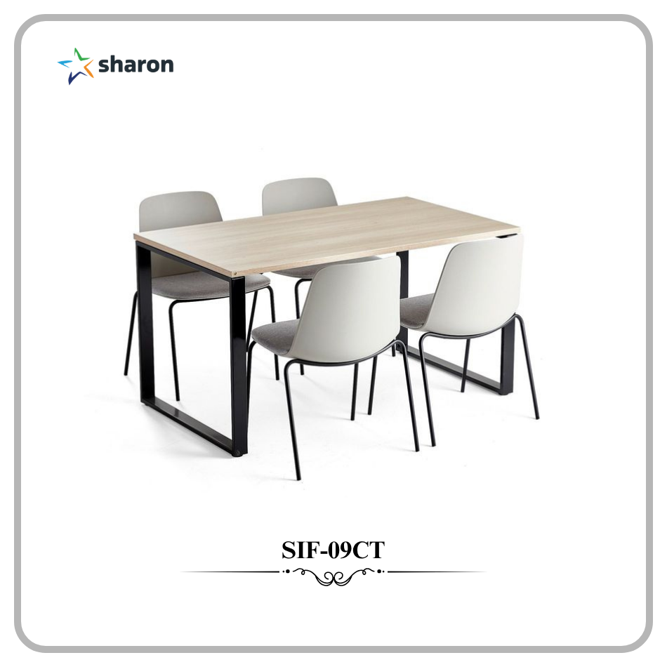 # Four seater Dining Table # Four seater Restaurant Table # Modern Canteen Rectangular Table