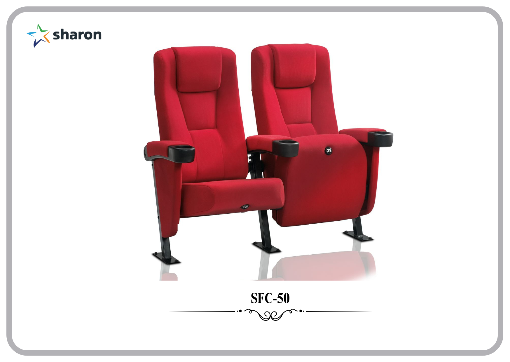 # Ergonomic Auditorium Chair # Premium Theatre chairs