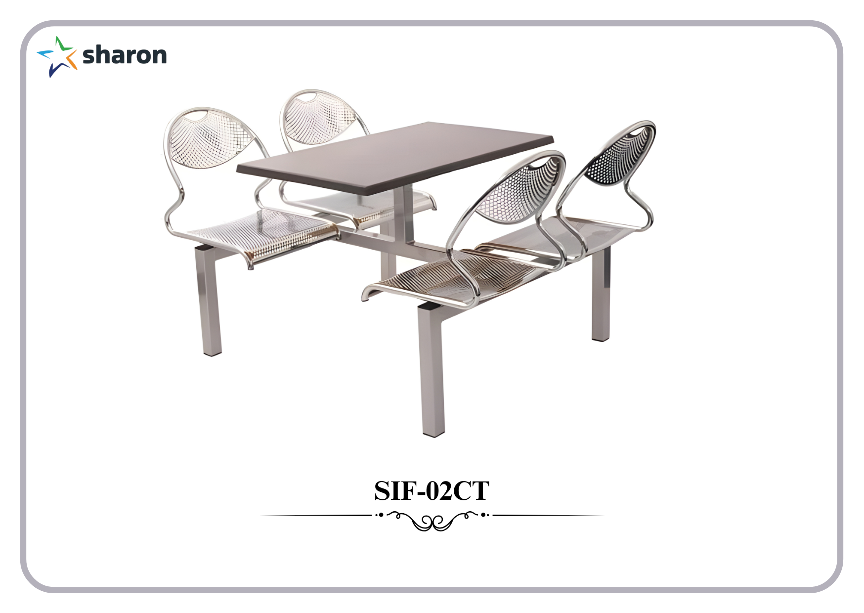 # Stainless steel Canteen Table # Institutional Canteen Furniture # Industrial Canteen Table