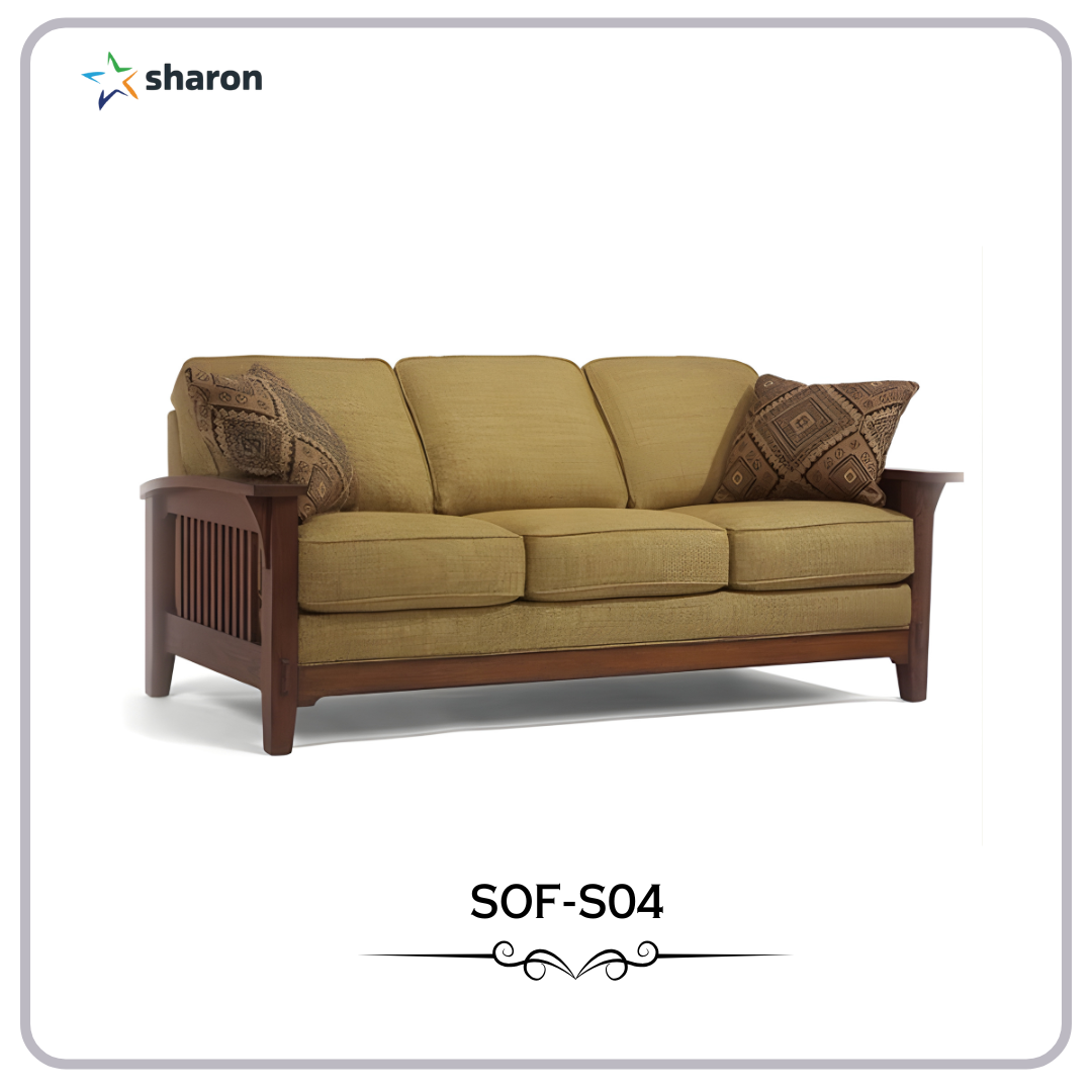 # Wooden Cushion Sofa # Premium Cushion Sofa