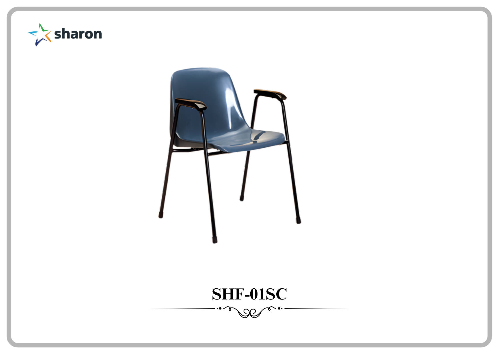 # Plastic study Chair # Premium hostel study chair