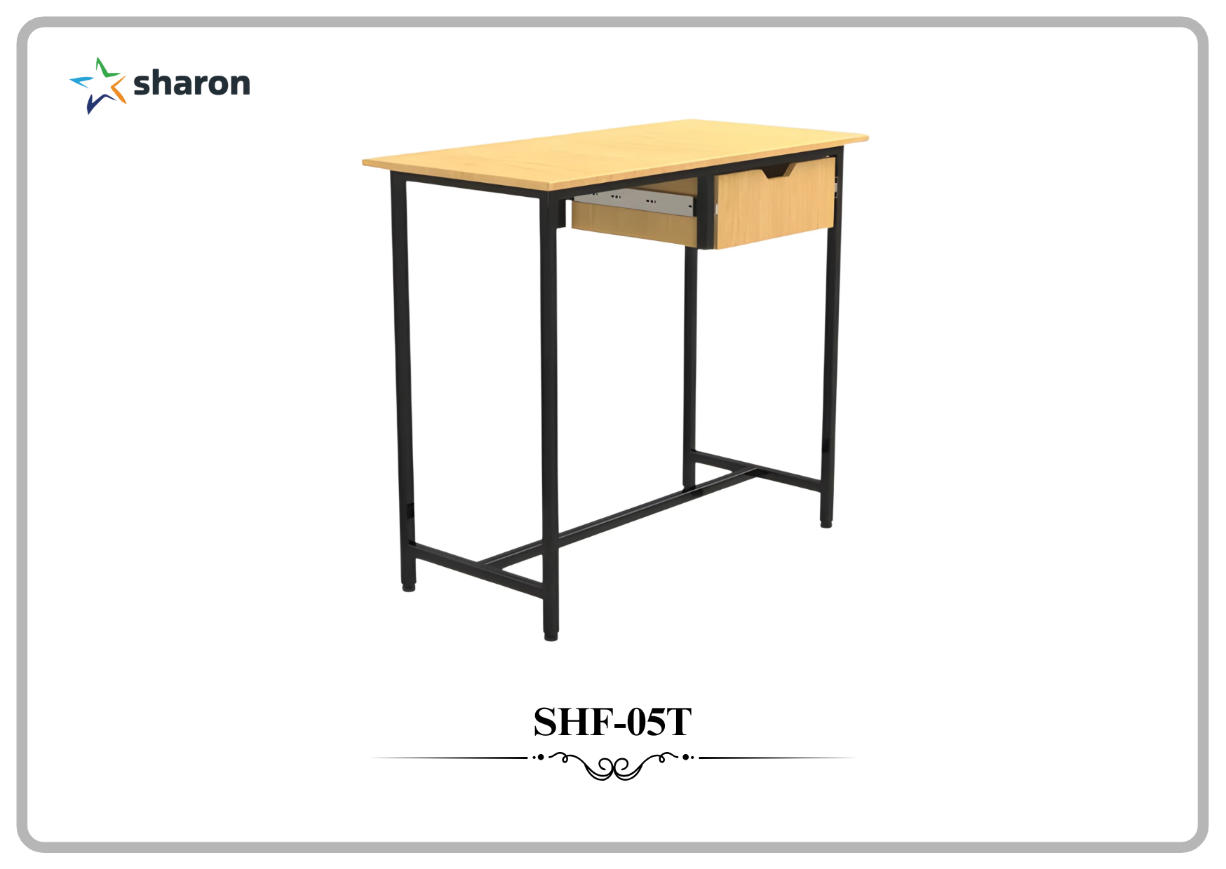 # Study Table with Book Shelf # Hostel Study Table with drawer